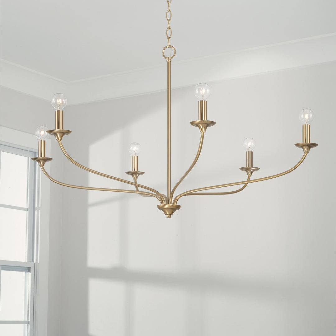 Capital Lighting Six Light Chandelier