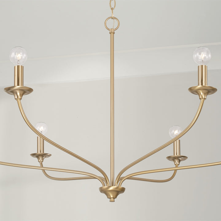 Capital Lighting Six Light Chandelier