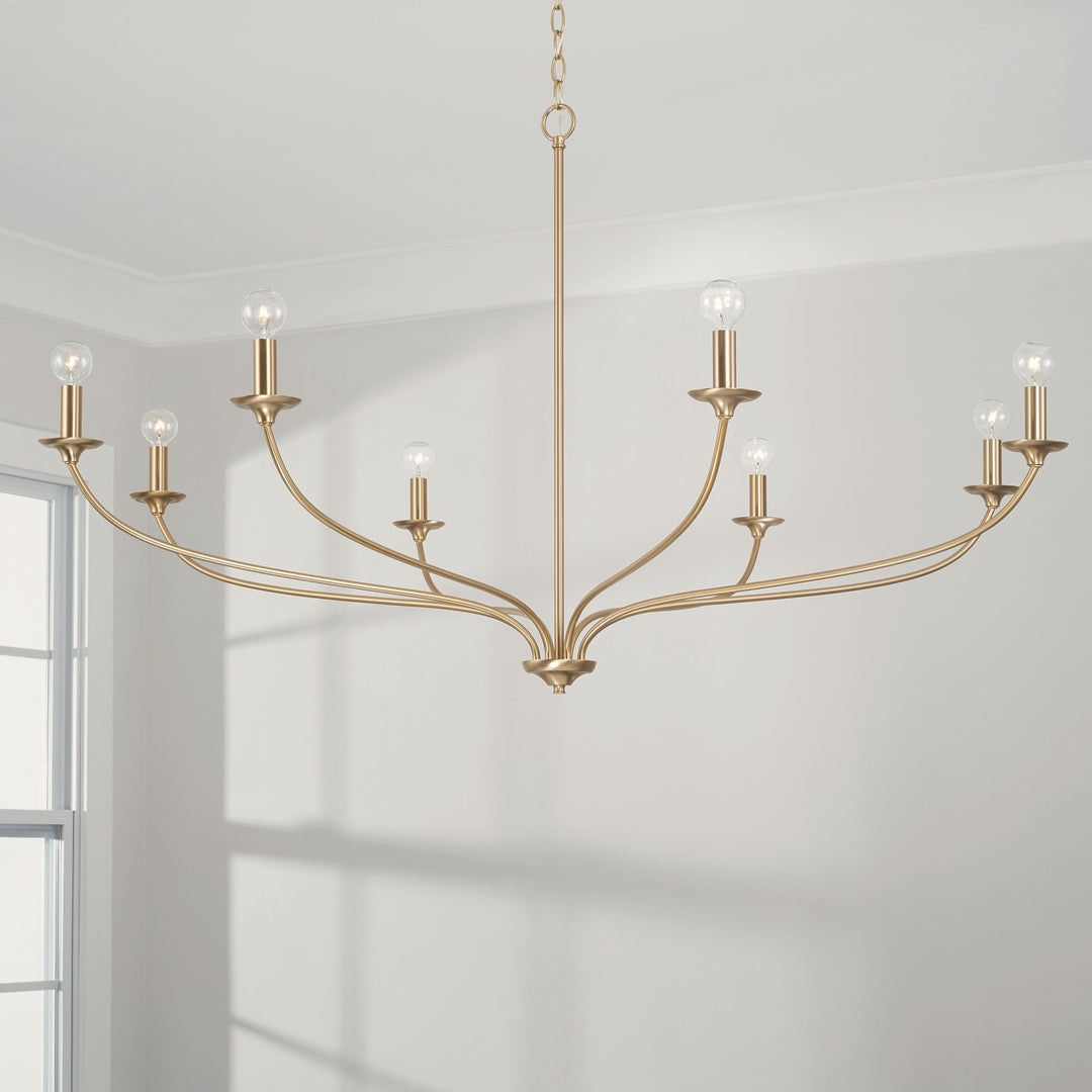 Capital Lighting Eight Light Chandelier
