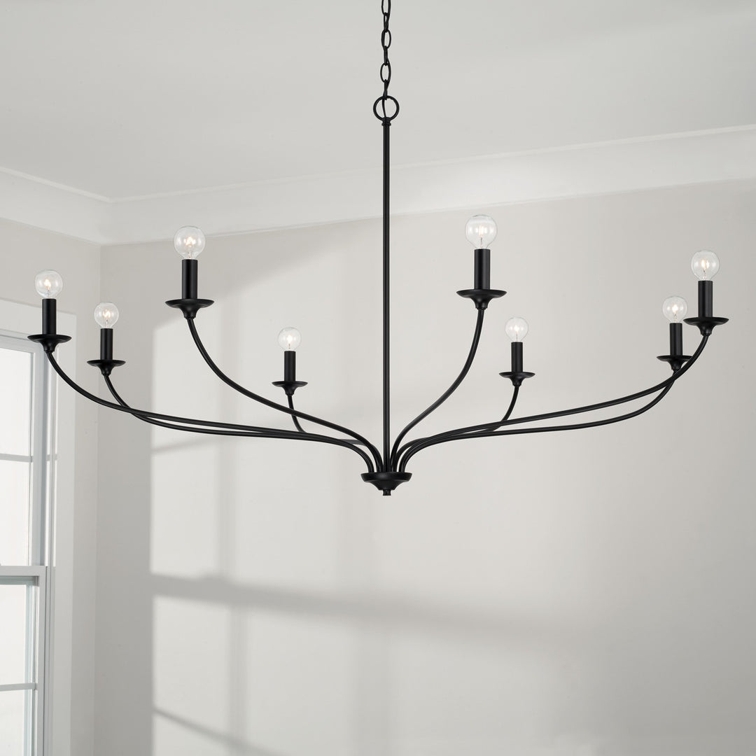 Capital Lighting Eight Light Chandelier