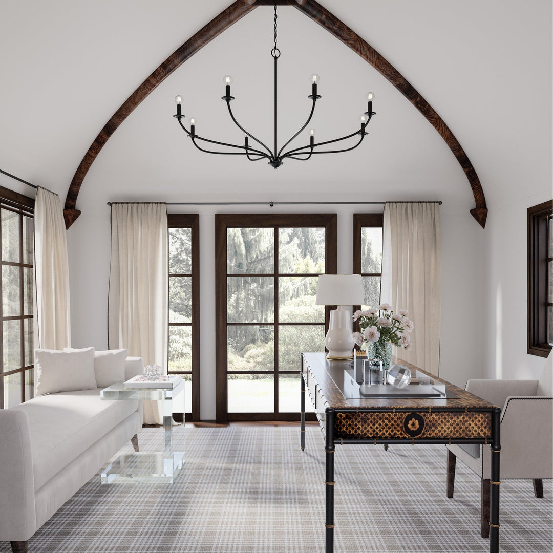 Capital Lighting Eight Light Chandelier