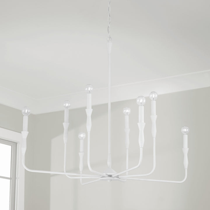 Capital Lighting Eight Light Chandelier
