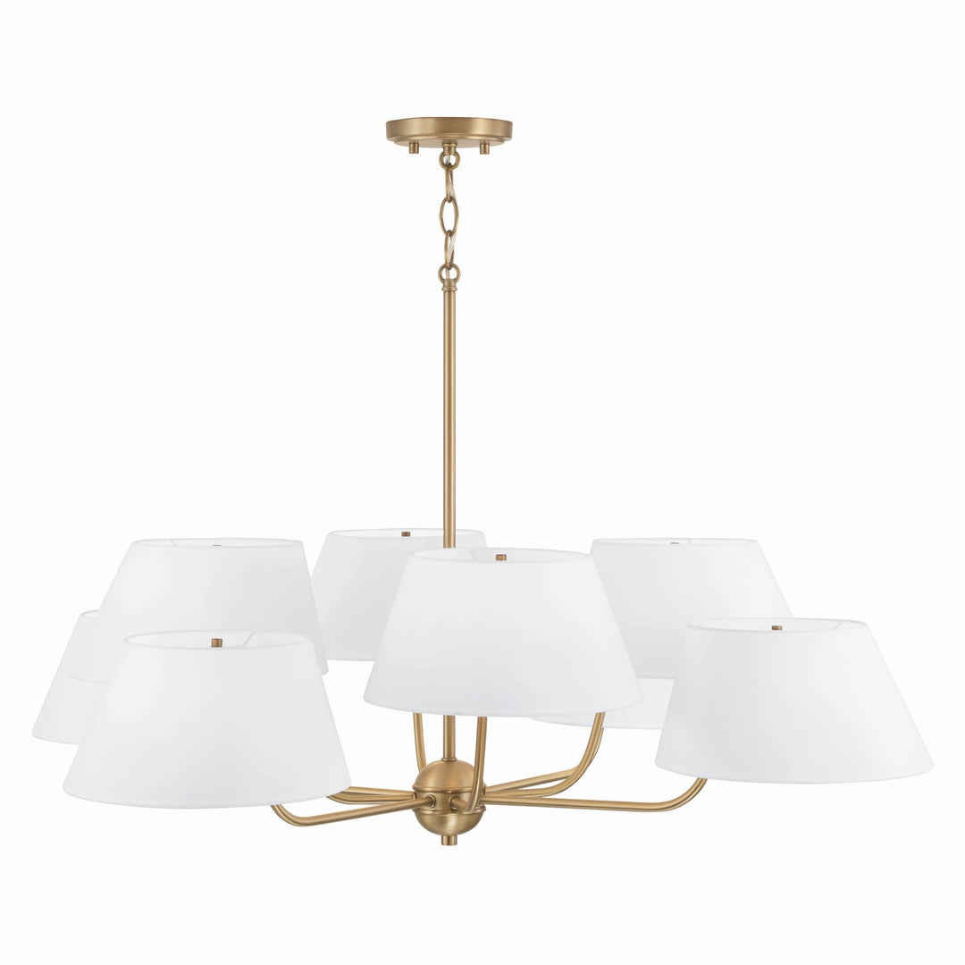 Capital Lighting Eight Light Chandelier