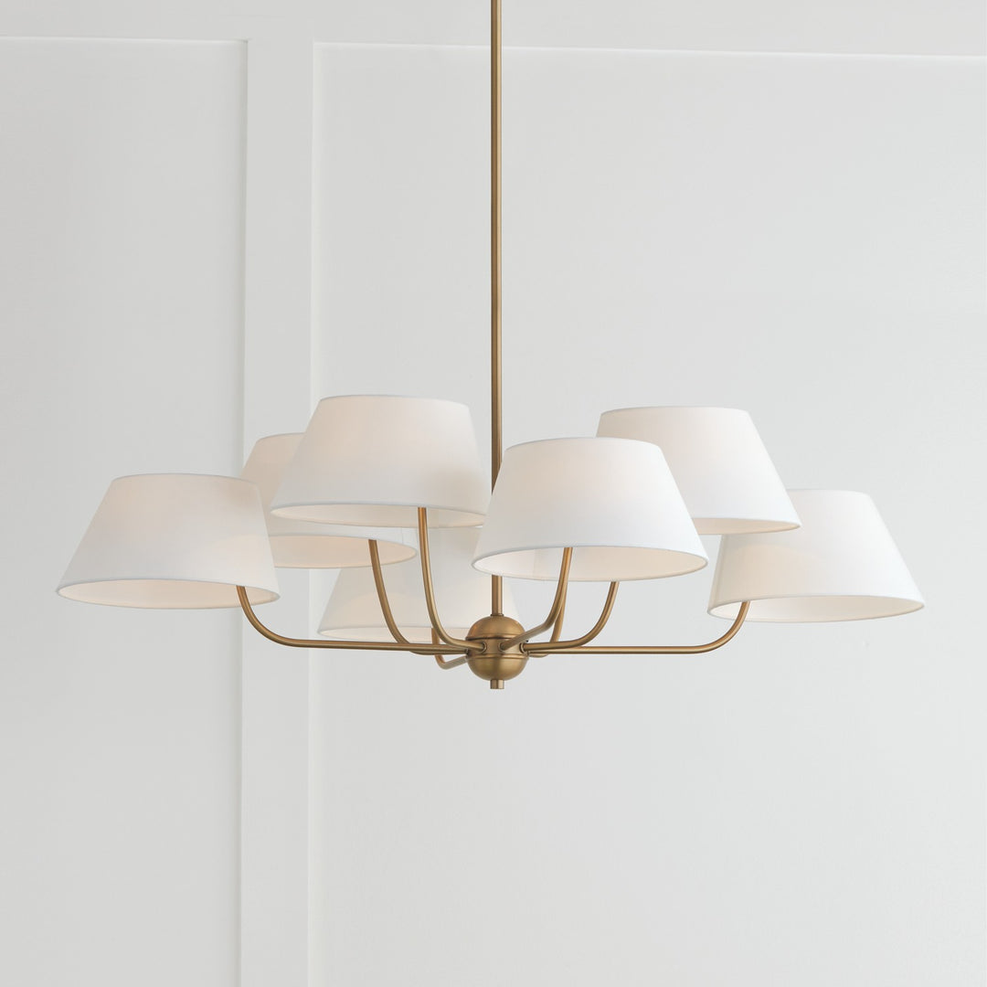 Capital Lighting Eight Light Chandelier
