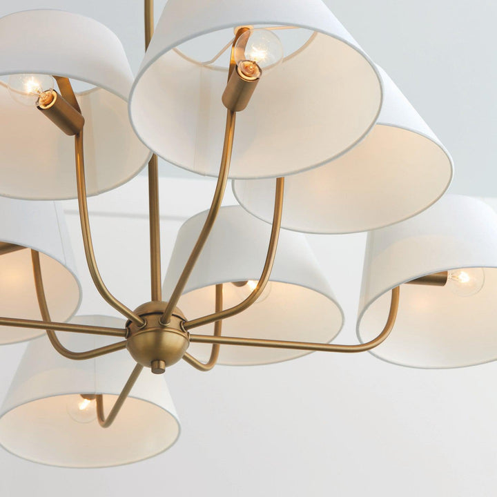 Capital Lighting Eight Light Chandelier