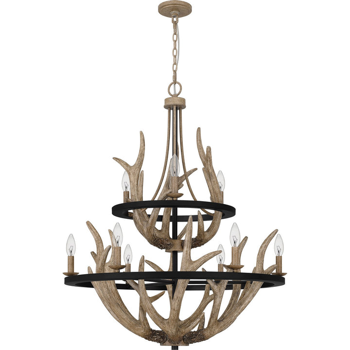 Quoizel Nine Light Chandelier