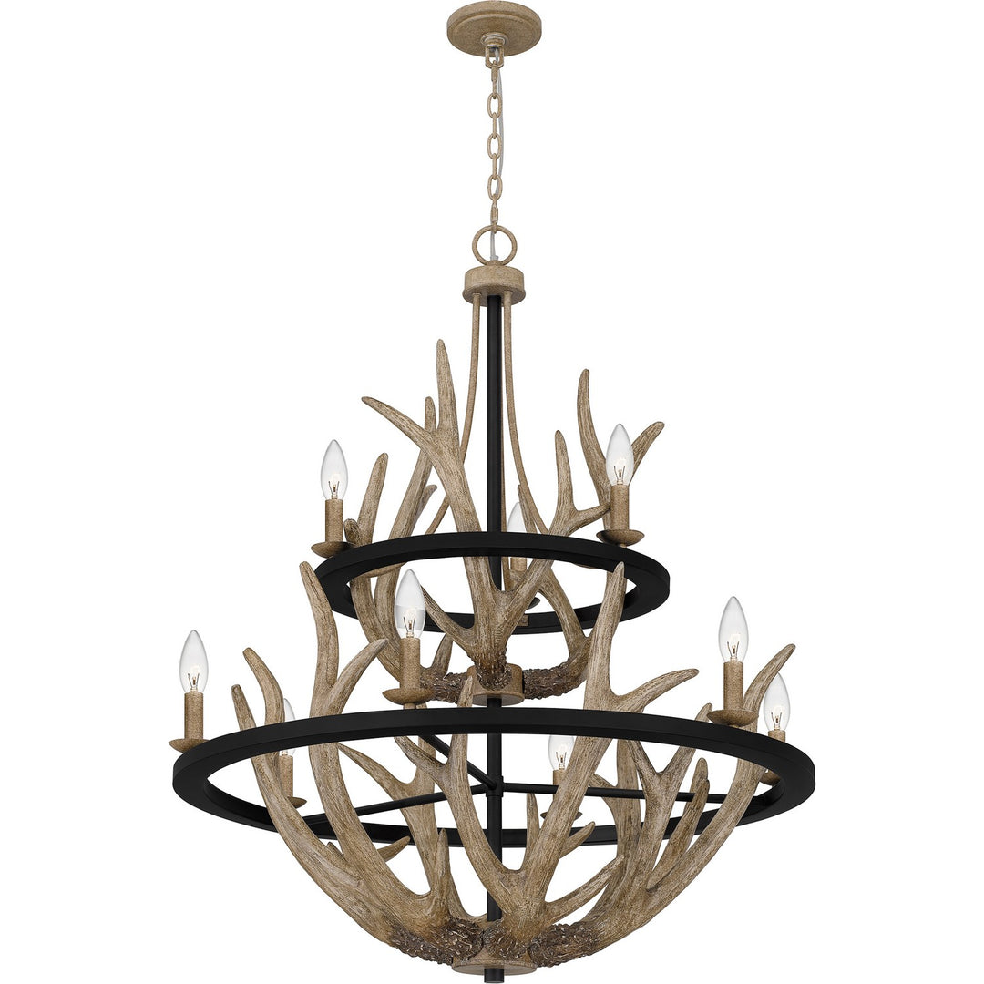 Quoizel Nine Light Chandelier