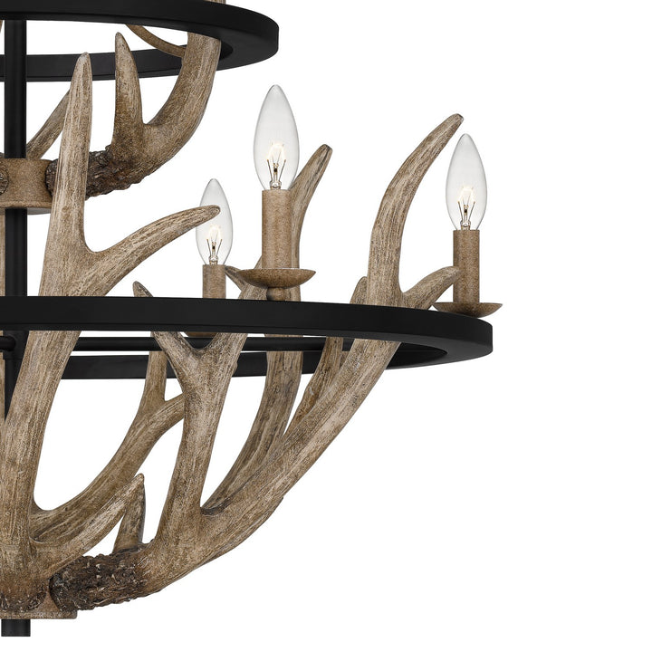 Quoizel Nine Light Chandelier