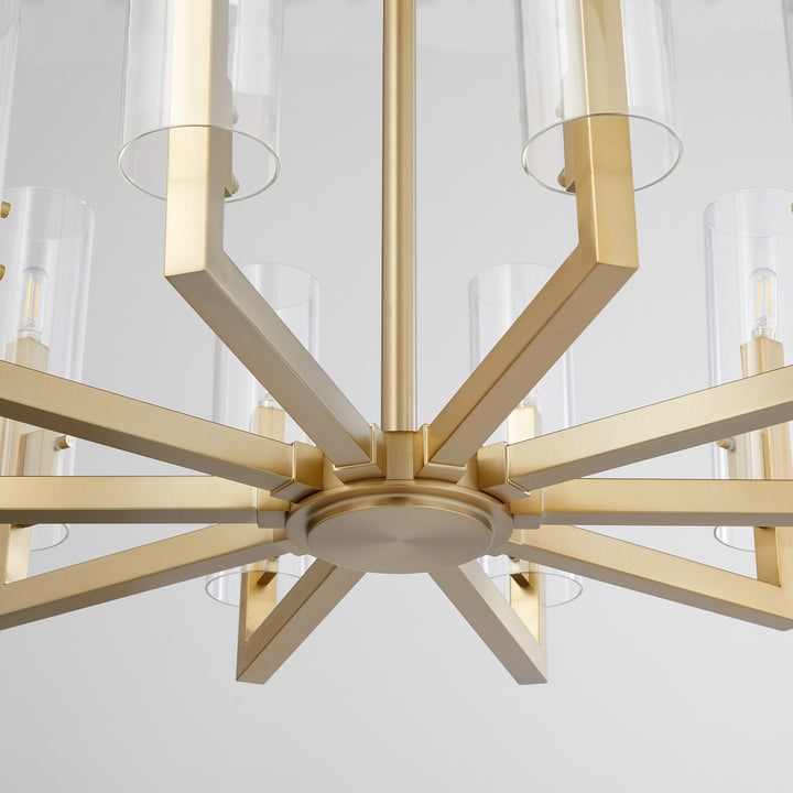 Quorum Ten Light Chandelier