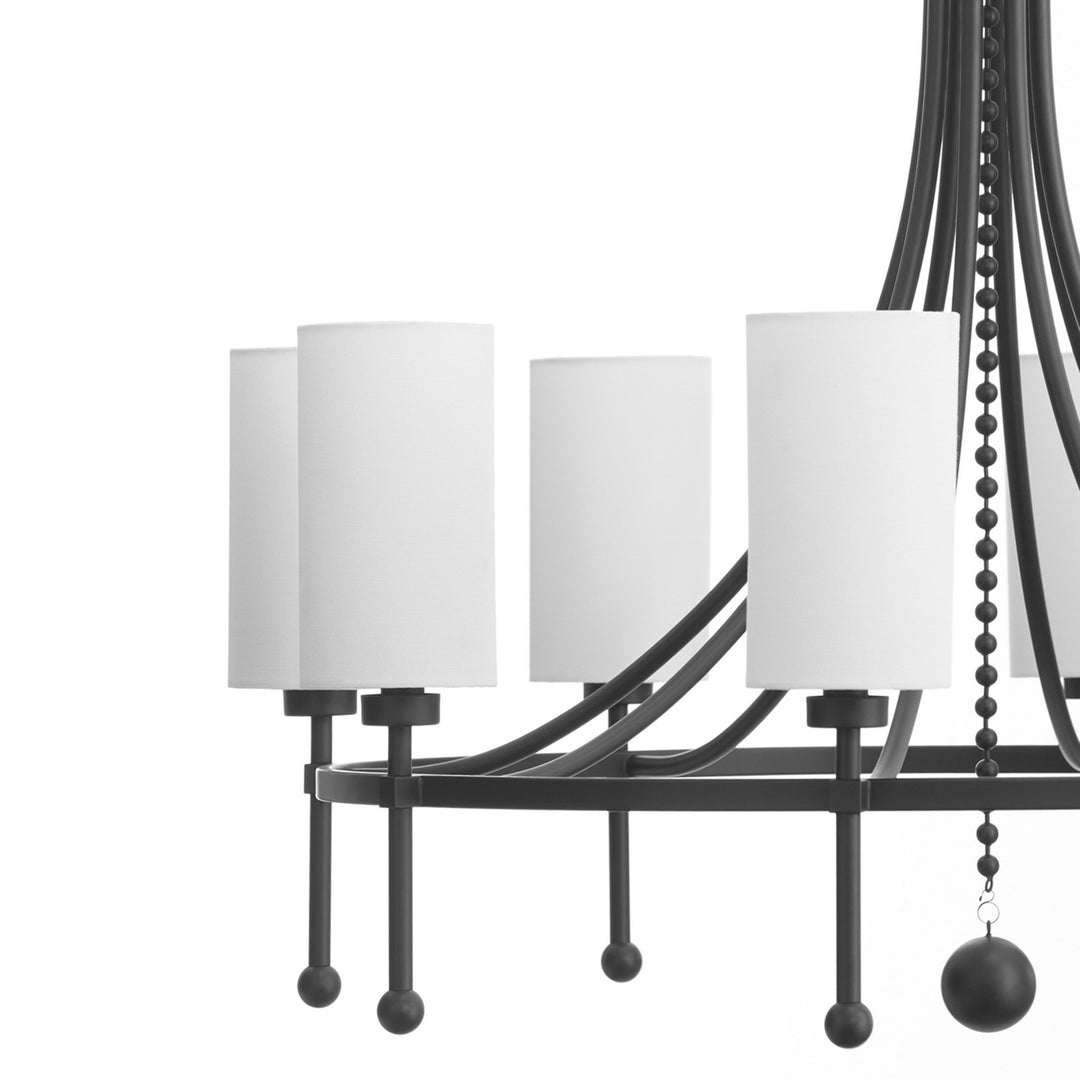 Quorum Eight Light Chandelier
