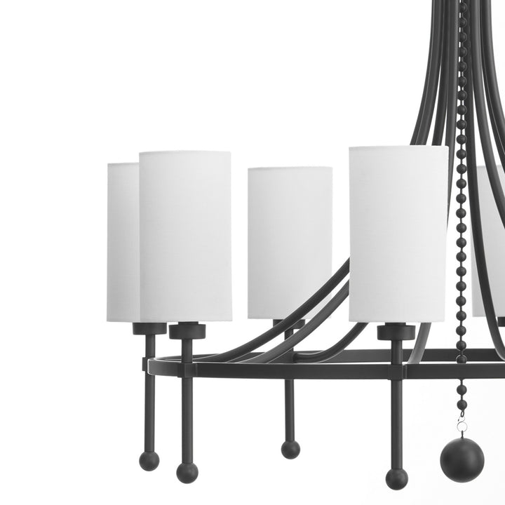 Quorum Eight Light Chandelier