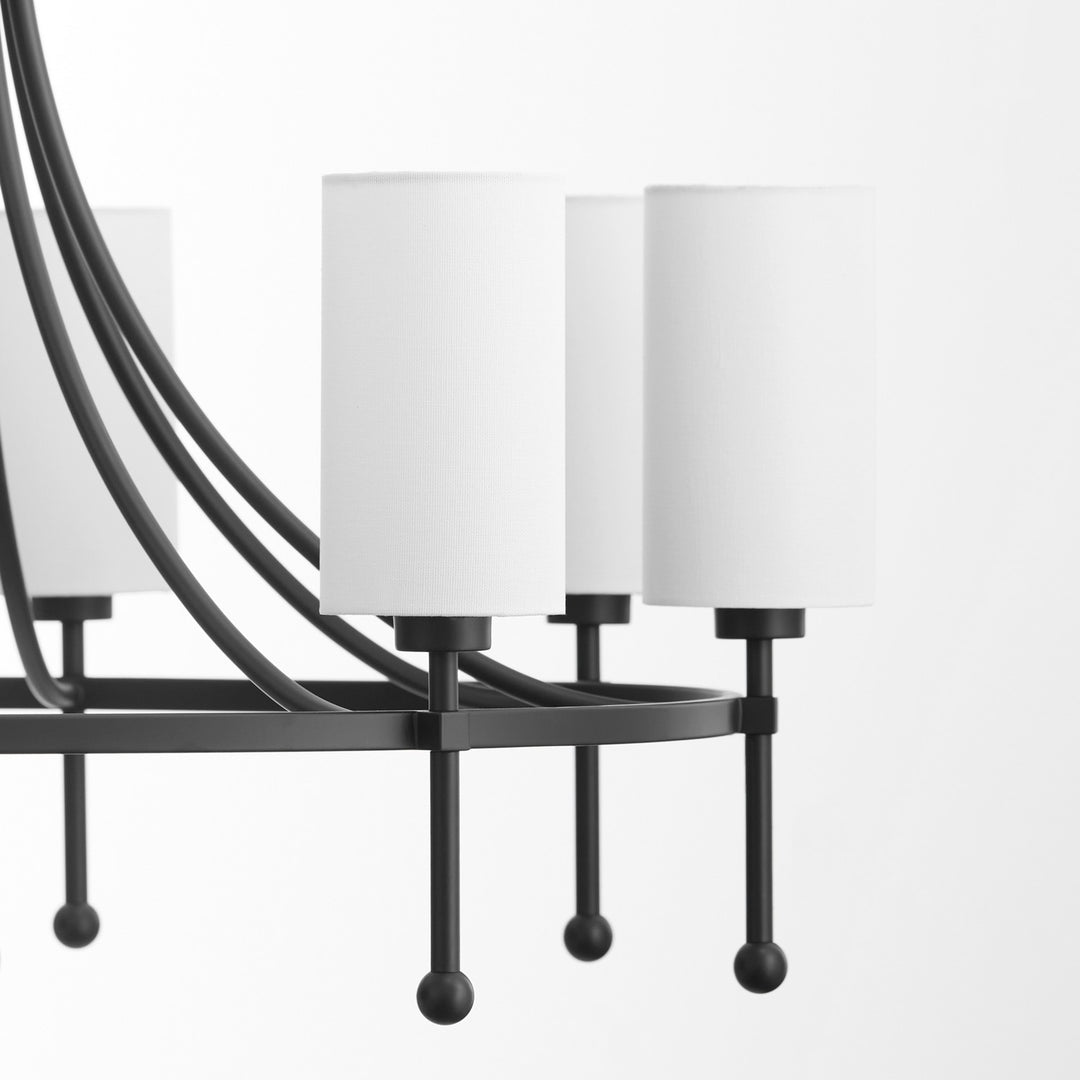 Quorum Eight Light Chandelier