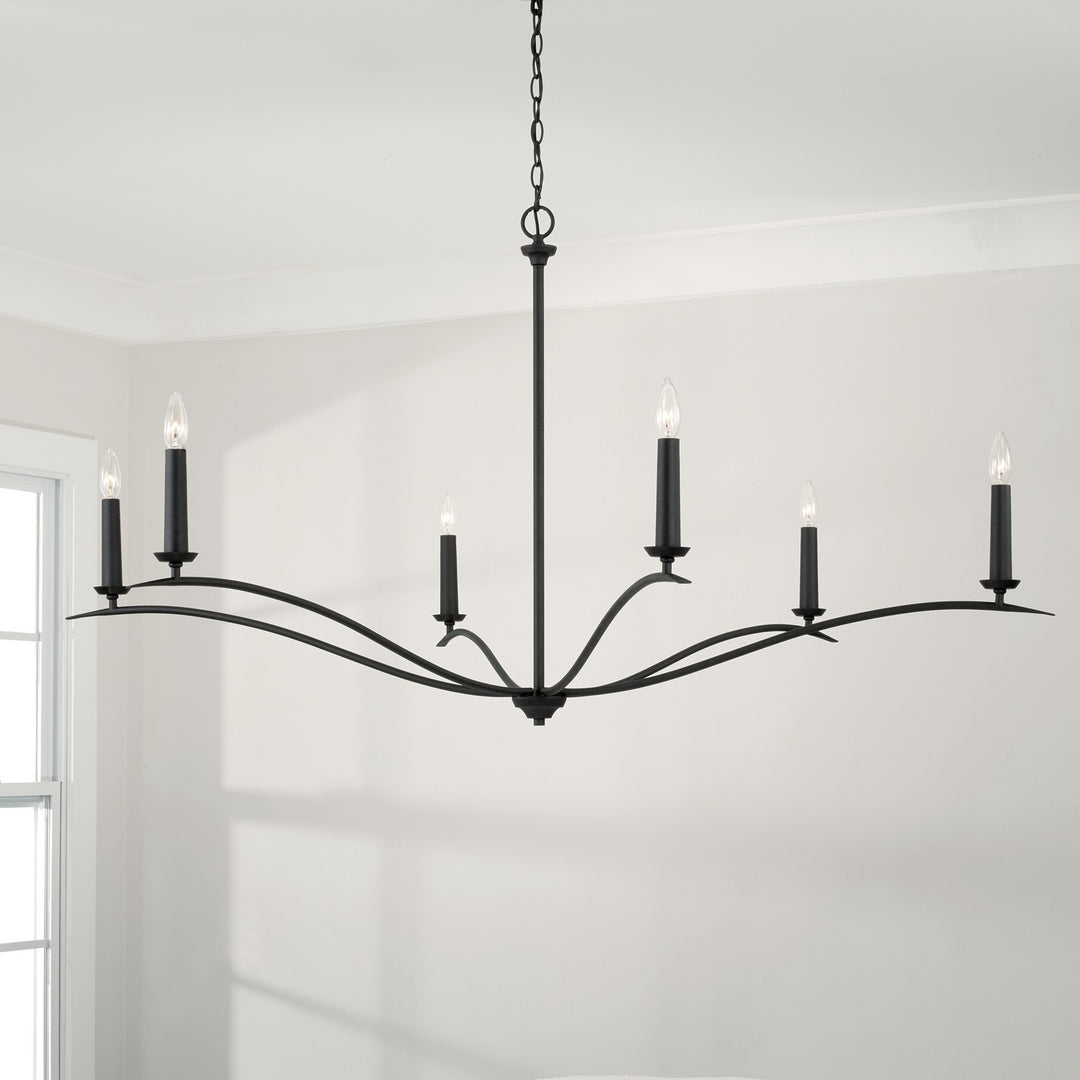 Capital Lighting Six Light Chandelier