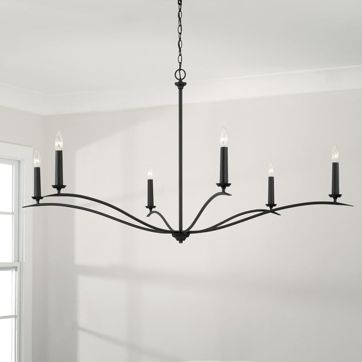Capital Lighting Six Light Chandelier