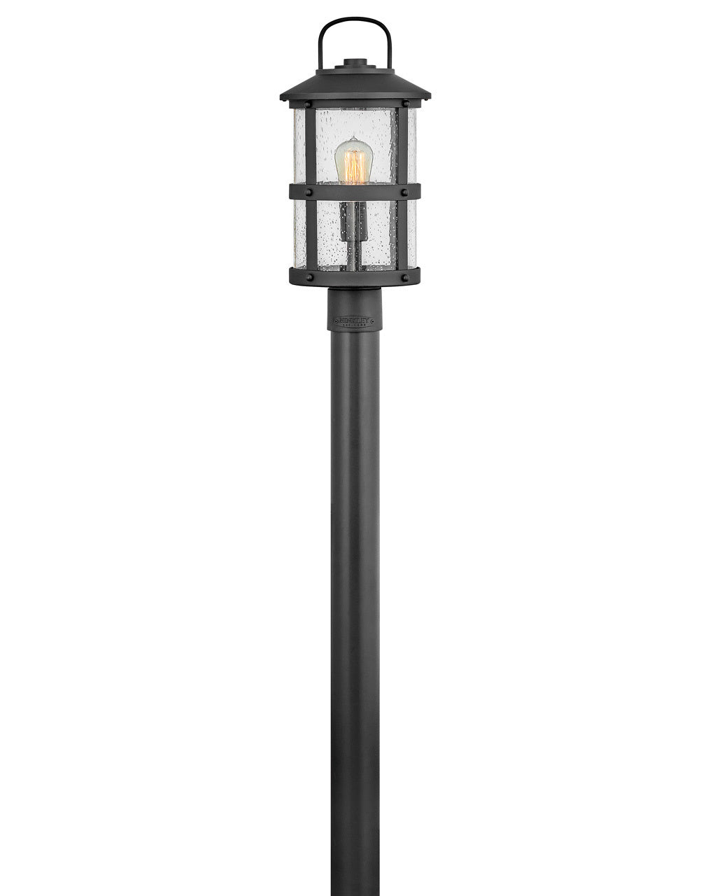 Lakehouse LED Post Top or Pier Mount in Black