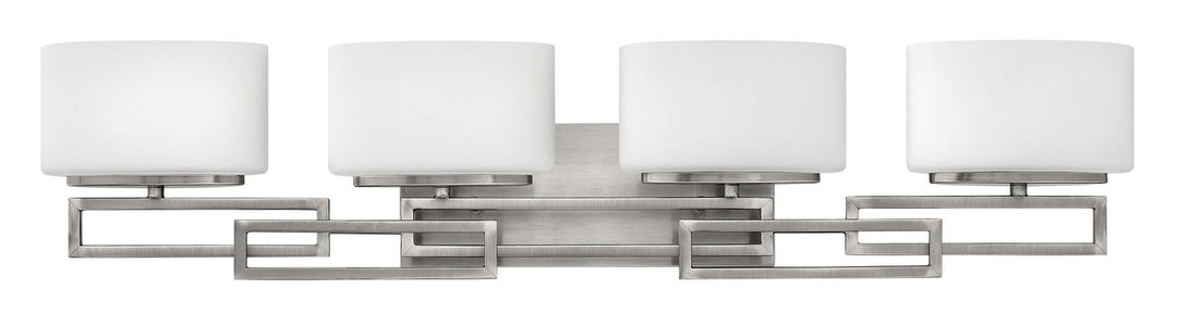 Lanza Four Light Bath in Antique Nickel