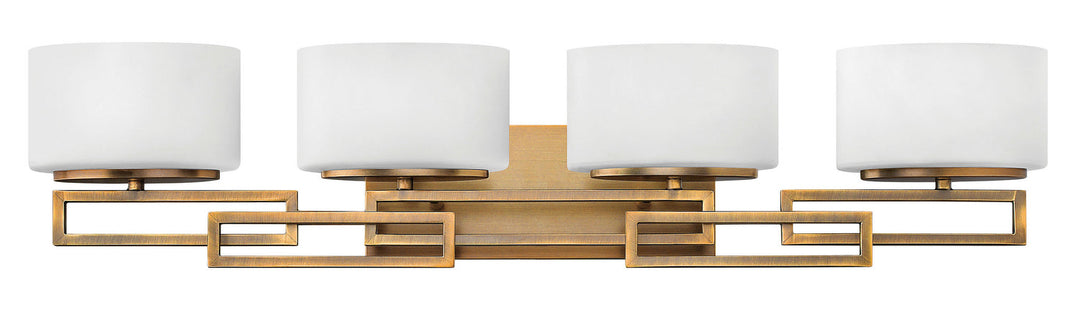 Lanza Four Light Bath in Brushed Bronze