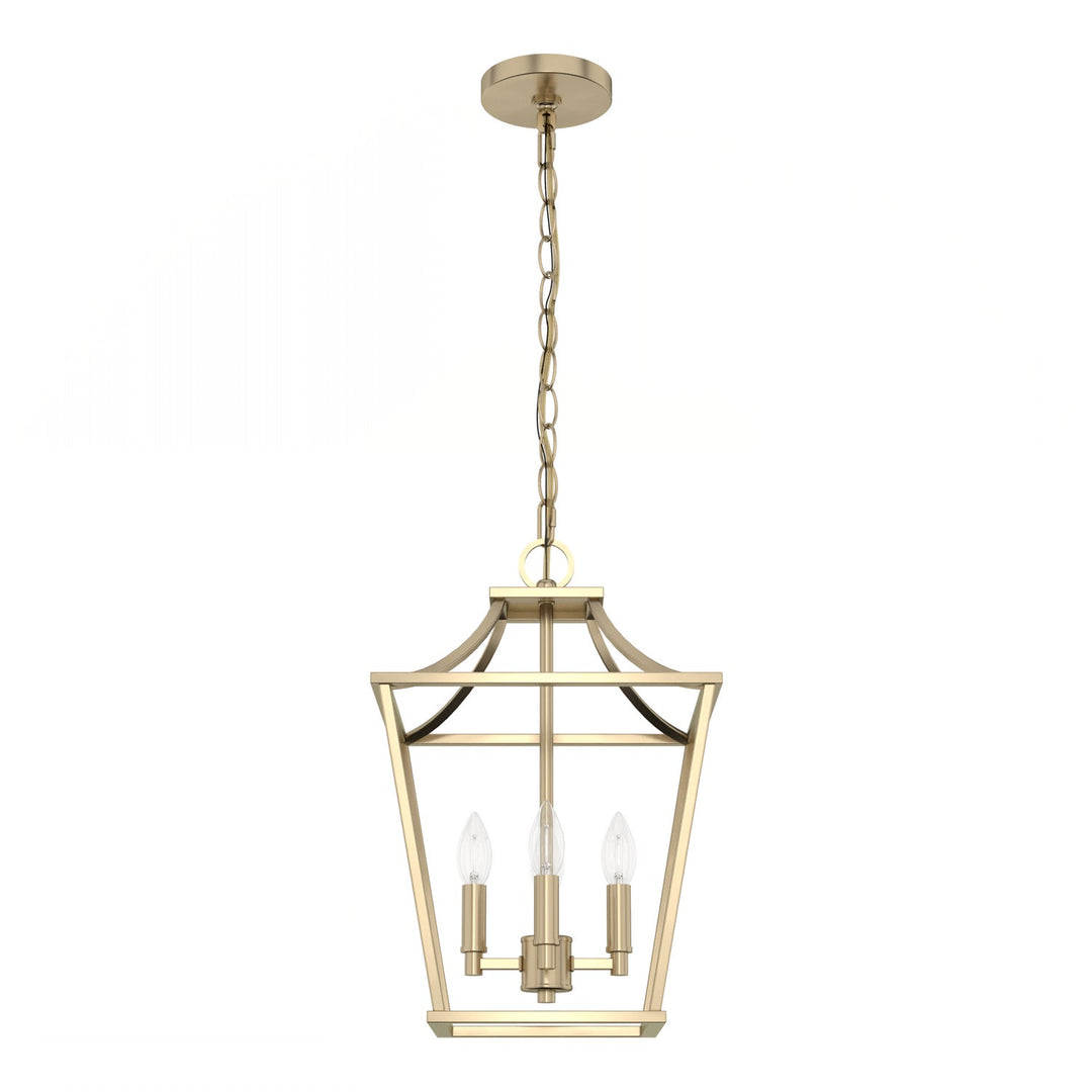 Laurel Ridge Four Light Pendant in Alturas Gold