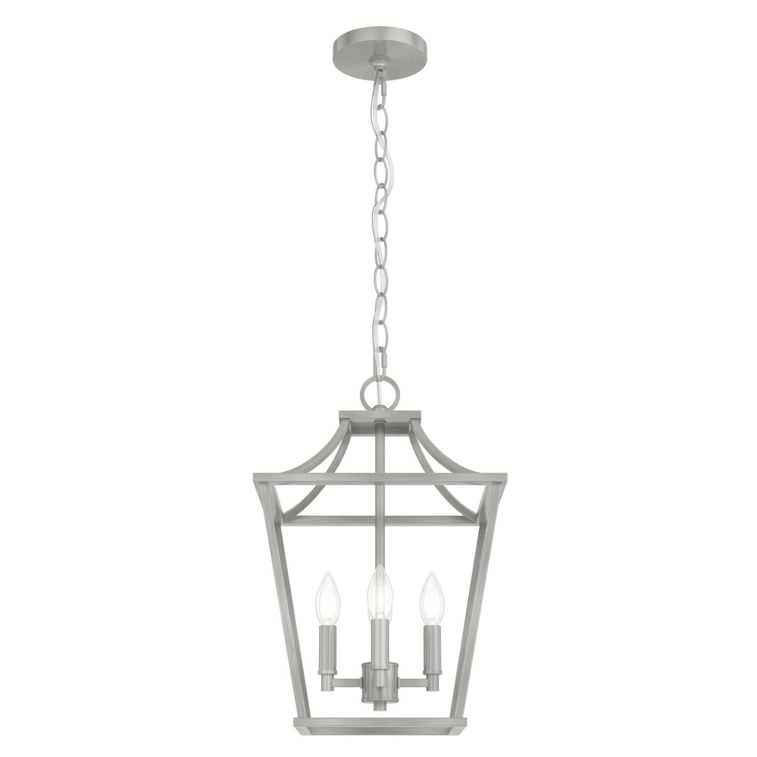 Laurel Ridge Four Light Pendant in Brushed Nickel