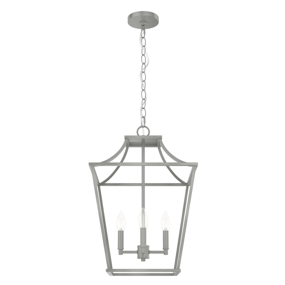 Laurel Ridge Four Light Pendant in Brushed Nickel