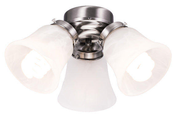 LED Fan Light Kit in Nickel