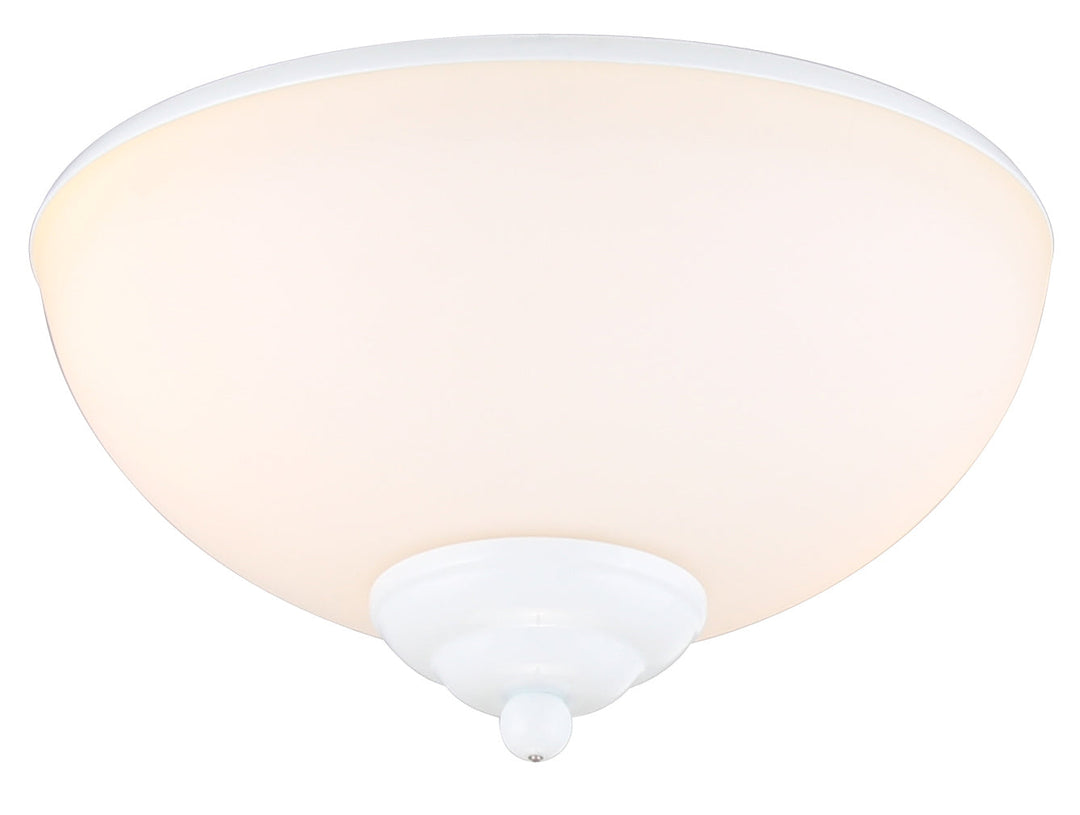 LED Fan Light Kit in White