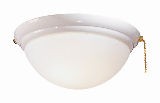 LED Fan Light Kit in White