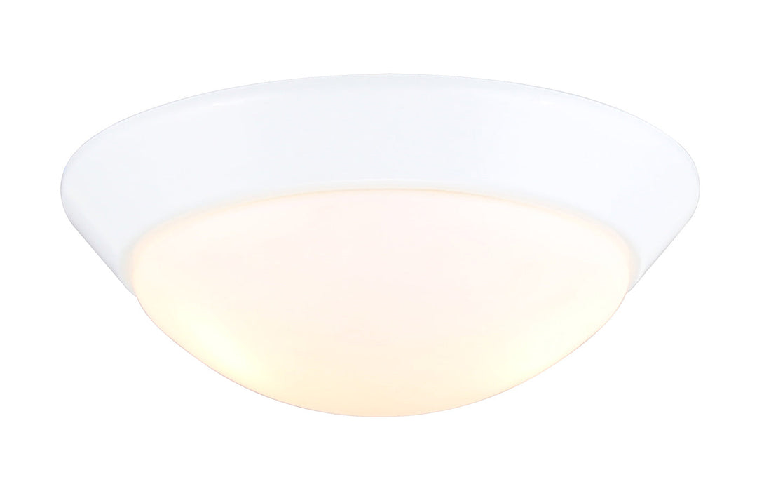 LED Fan Light Kit in White