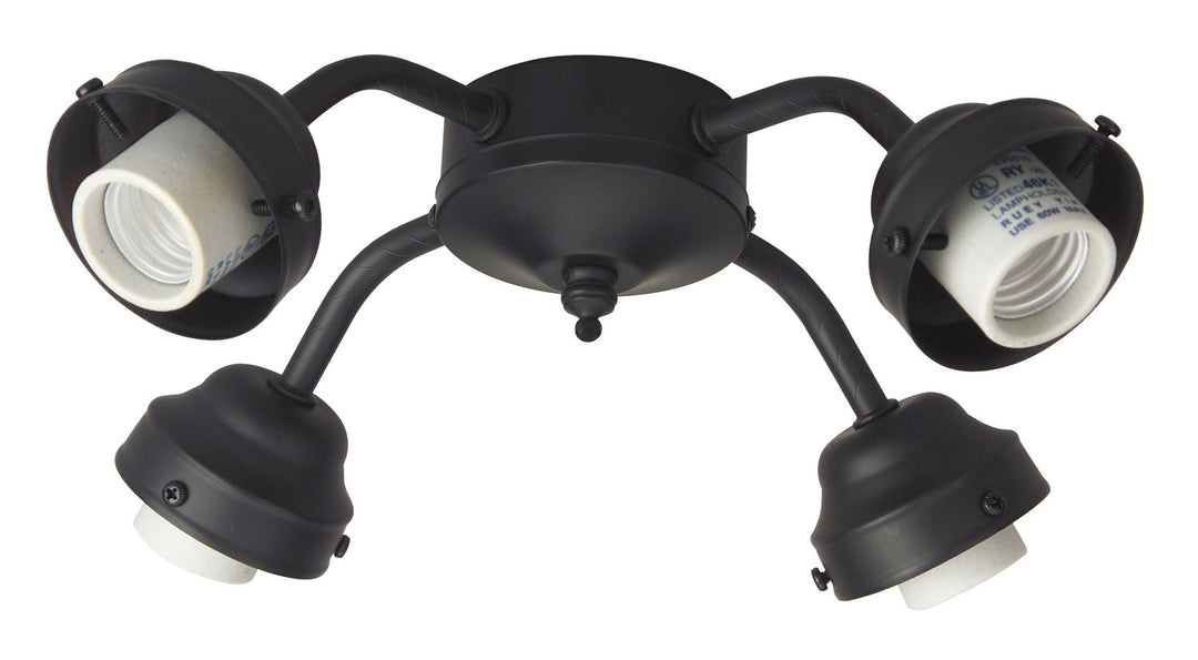 LED Fitter in Flat Black