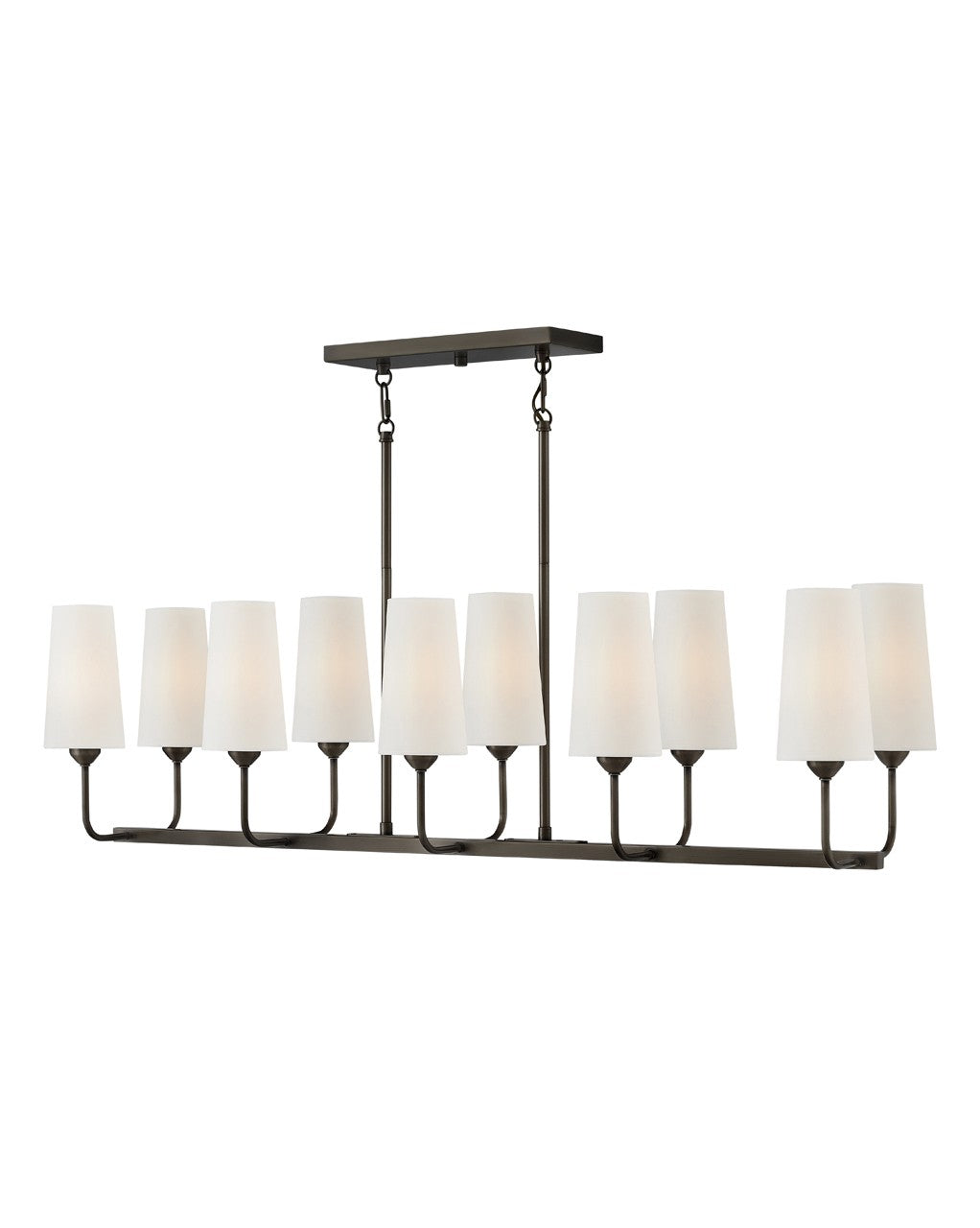Lewis LED Linear Pendant in Black Oxide