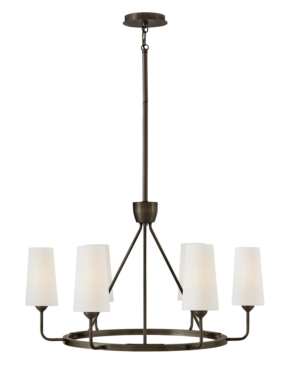 Lewis LED Pendant in Black Oxide