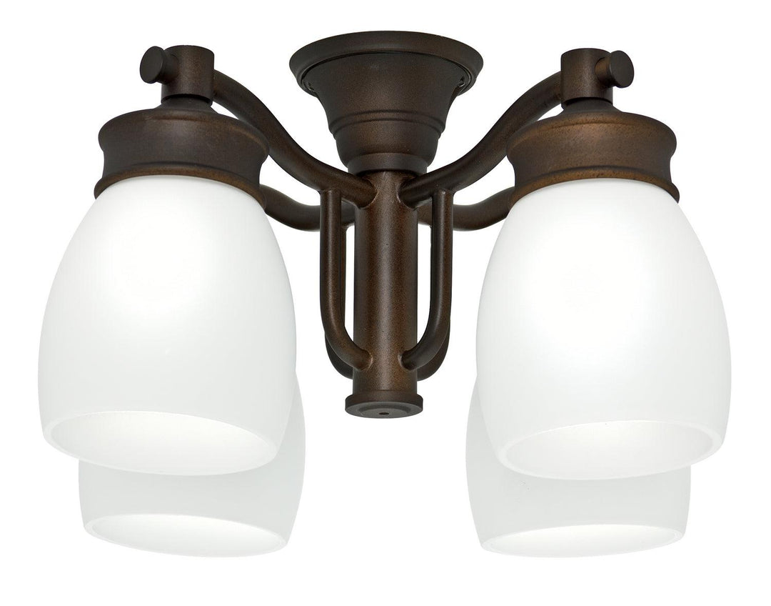 Light Kit Four Light Outdoor Fixture in Maiden Bronze