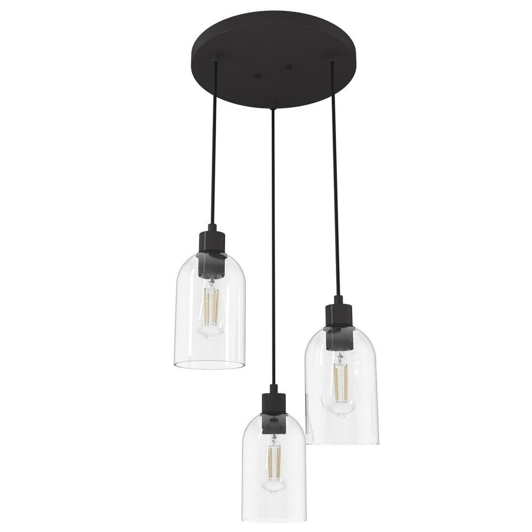 Lochemeade Three Light Cluster in Noble Bronze