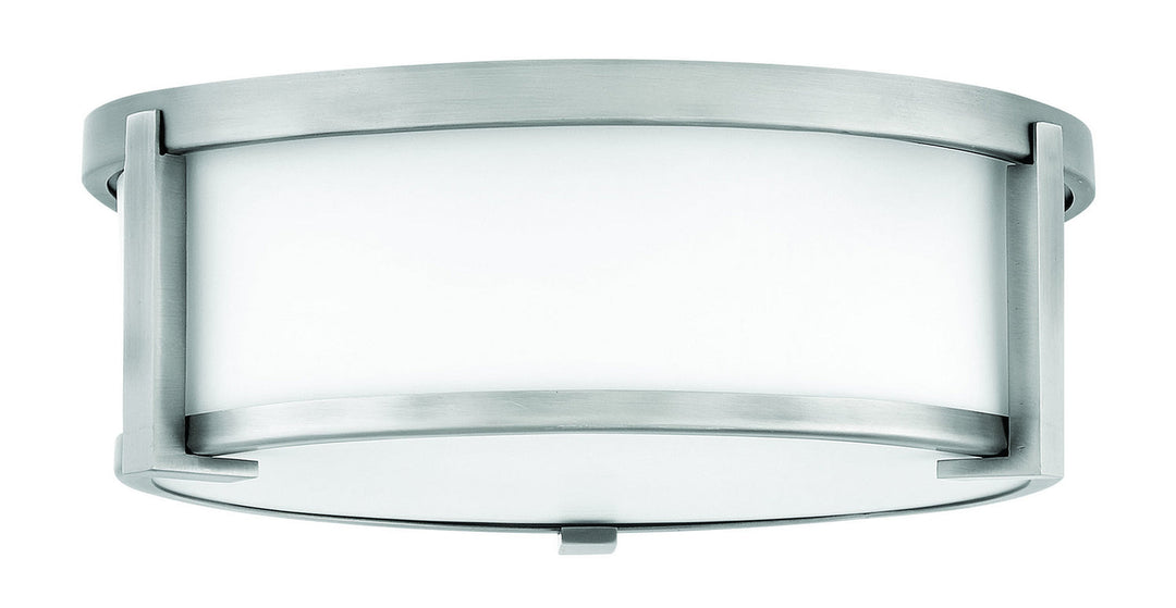 Lowell LED Flush Mount in Antique Nickel