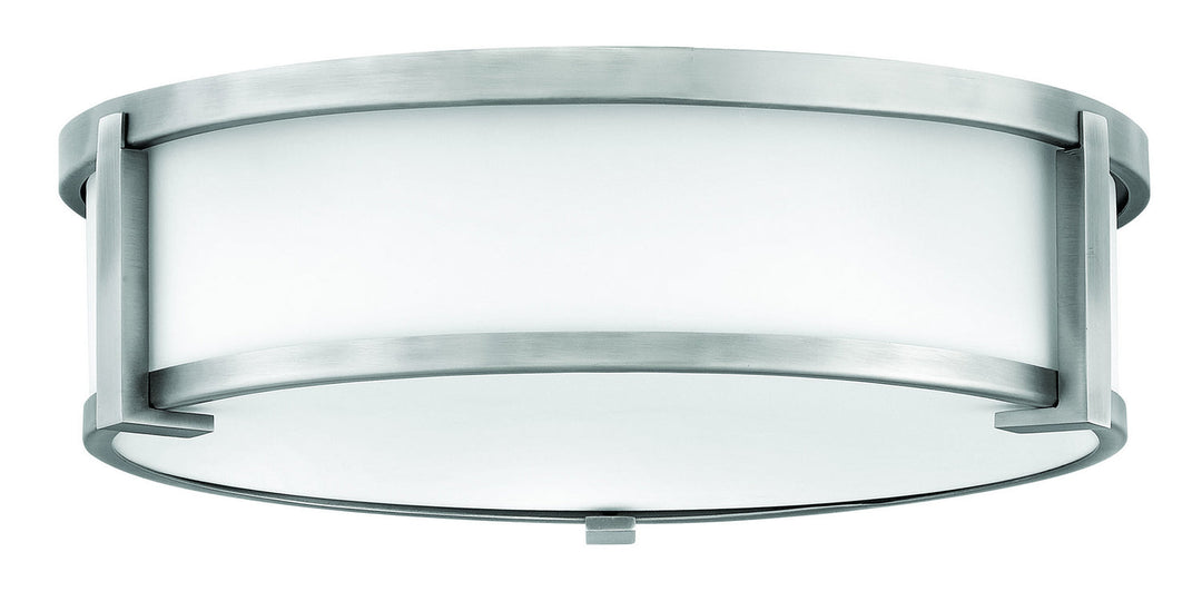 Lowell LED Flush Mount in Antique Nickel