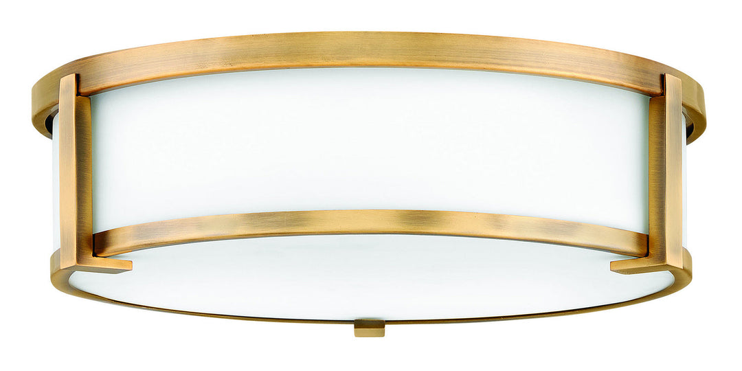 Lowell LED Flush Mount in Brushed Bronze