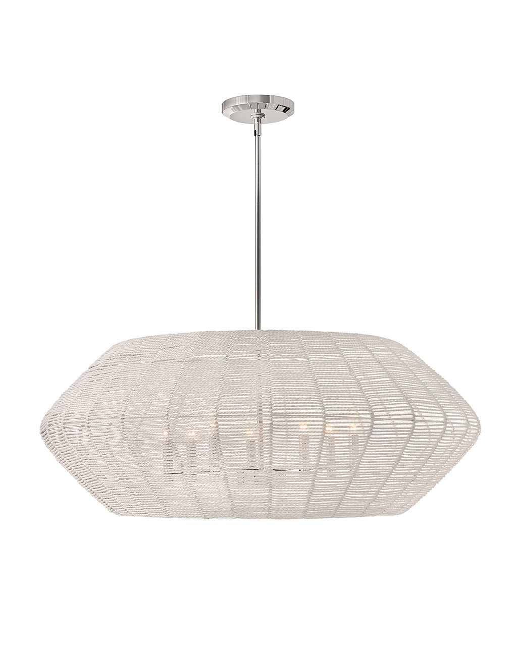 Luca LED Chandelier in Polished Chrome