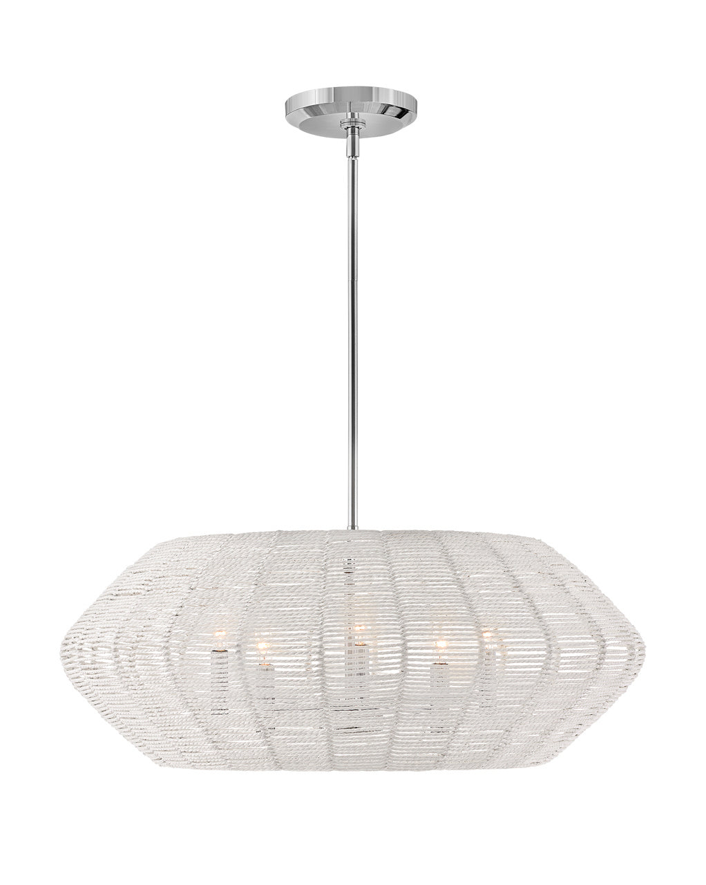 Luca LED Chandelier in Polished Chrome