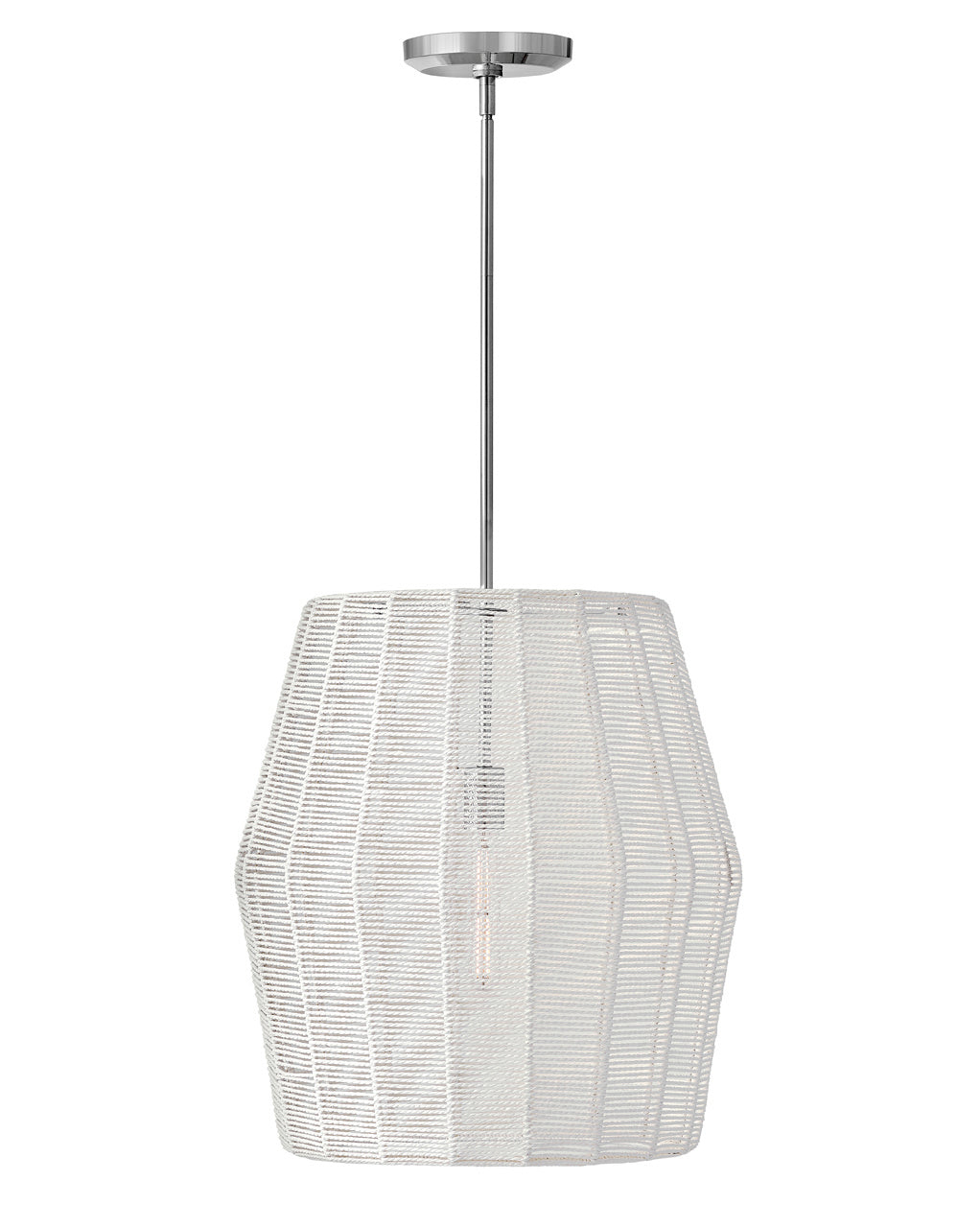 Luca LED Pendant in Polished Chrome
