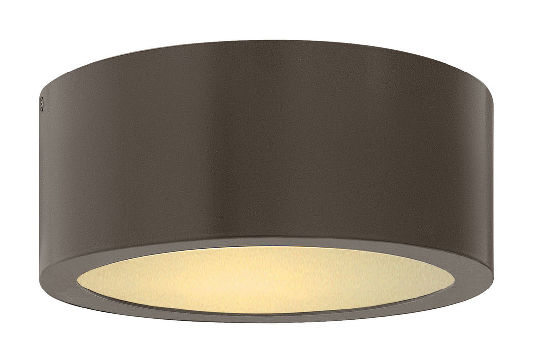 Luna LED Flush Mount in Bronze