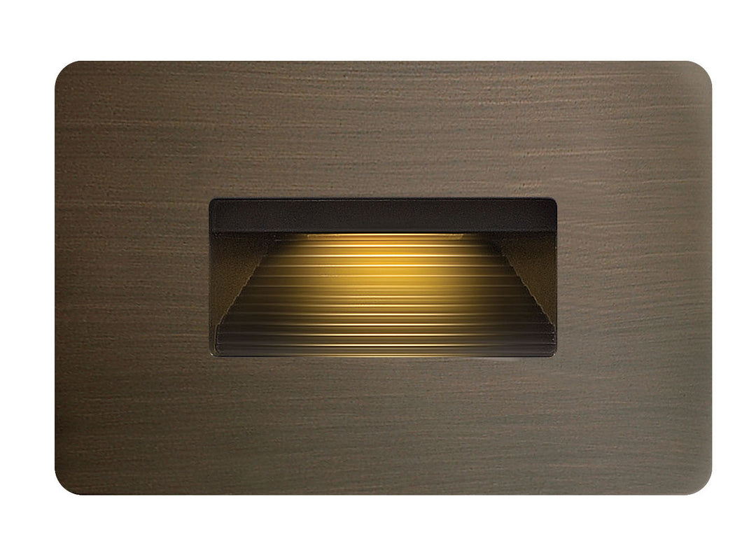 Luna LED Landscape Deck in Matte Bronze