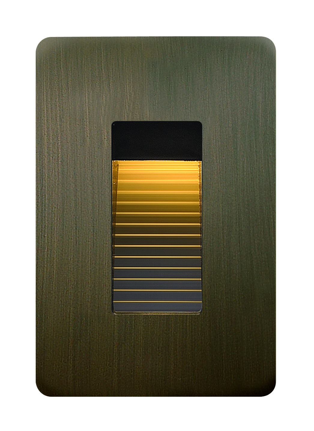 Luna LED Landscape Deck in Matte Bronze