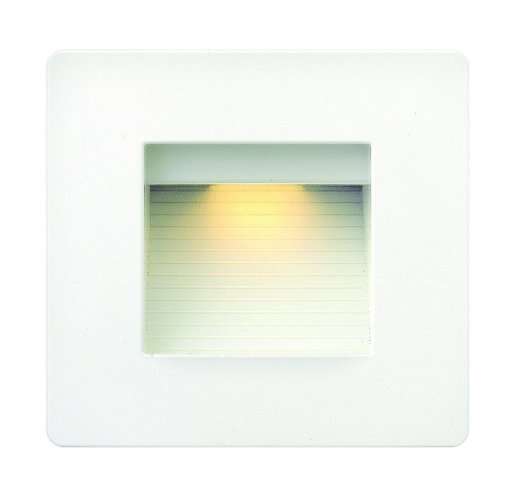 Luna LED Landscape Deck in Satin White