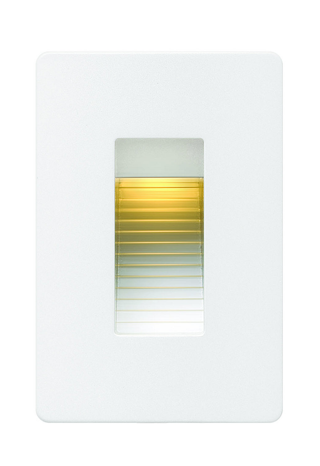 Luna LED Landscape Deck in Satin White