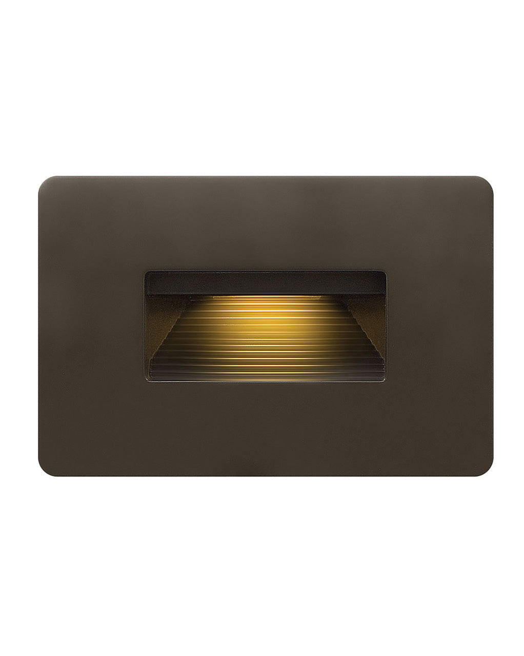Luna LED Step Light in Bronze