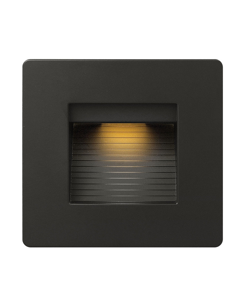 Luna LED Step Light in Satin Black