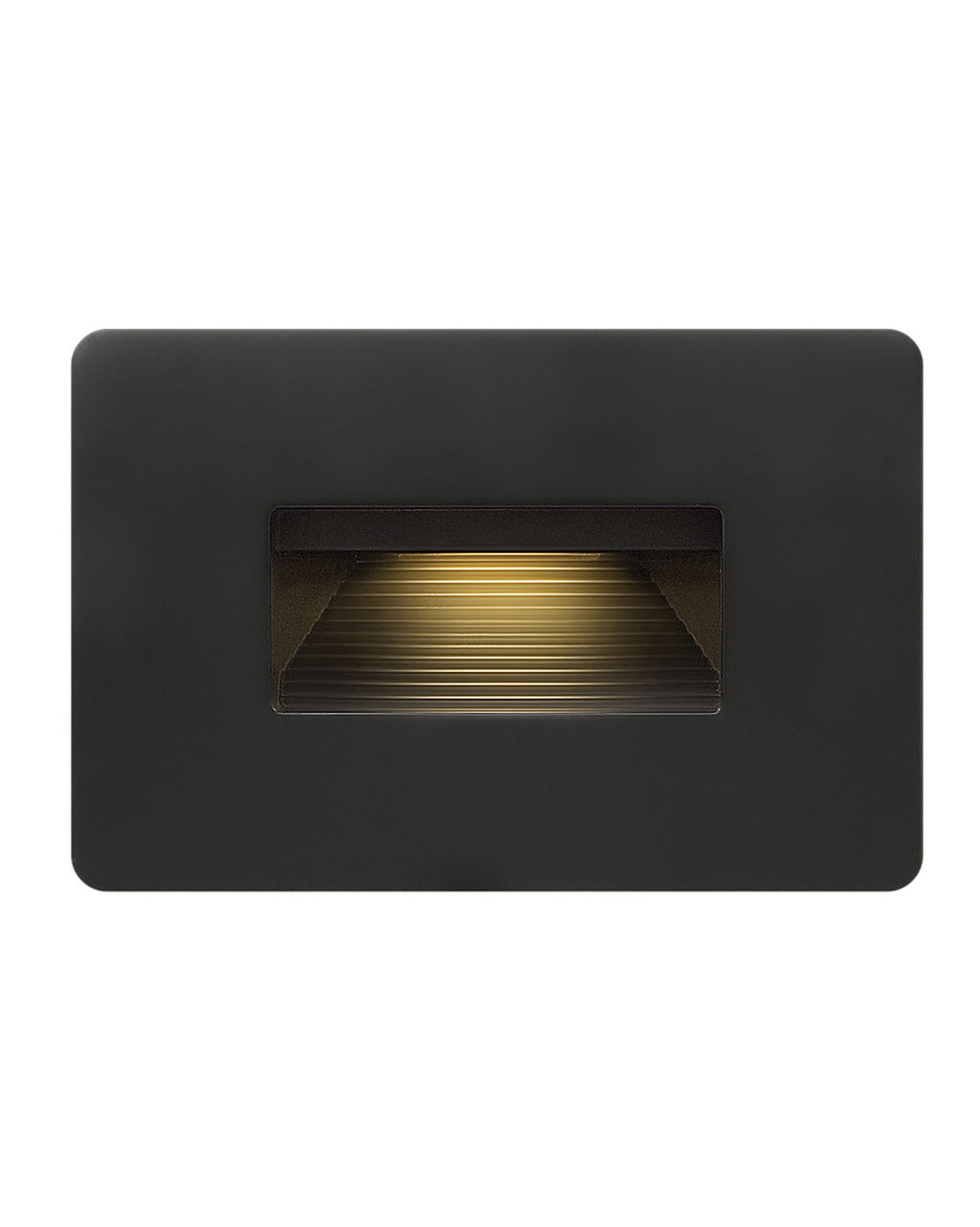 Luna LED Step Light in Satin Black