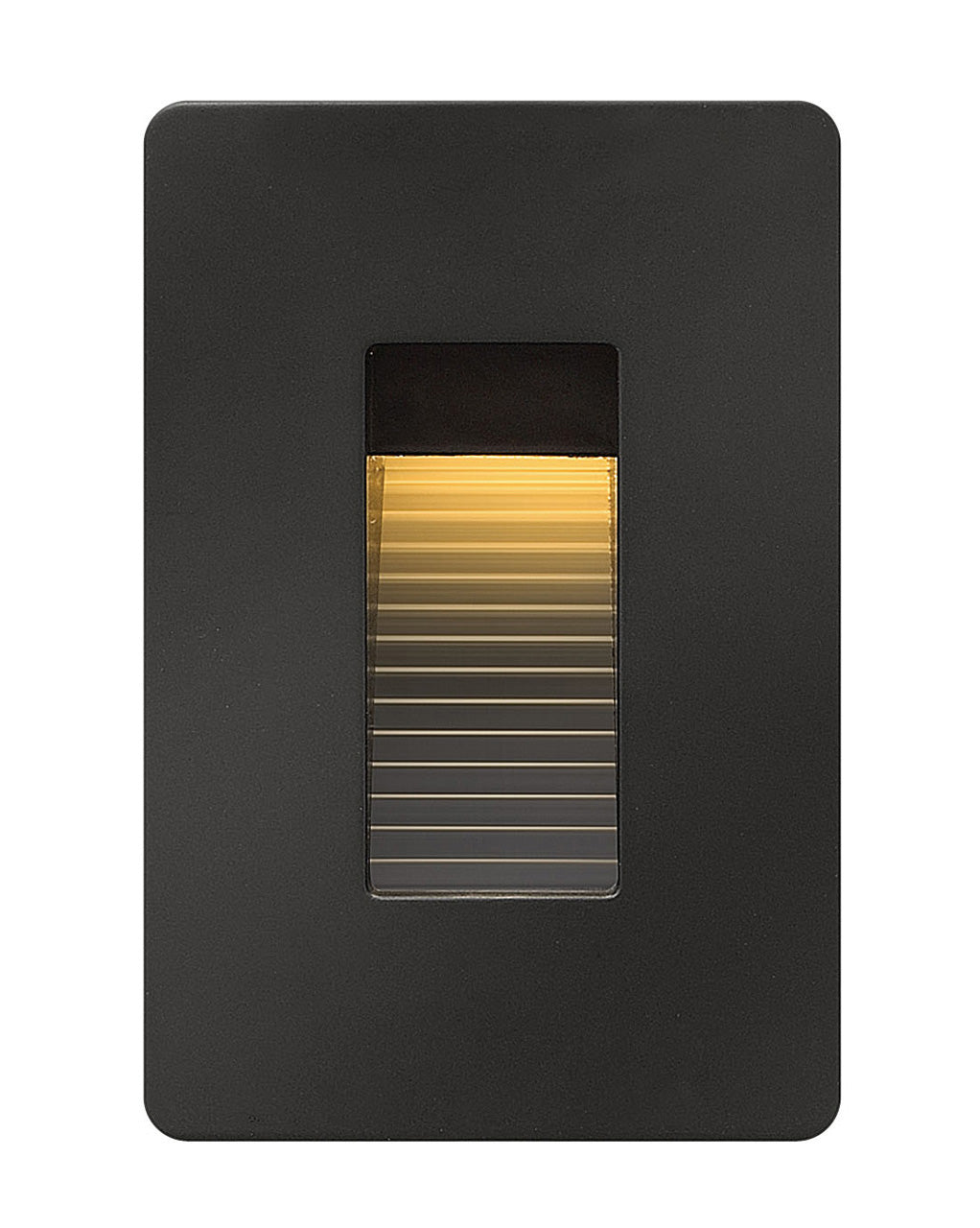Luna LED Step Light in Satin Black