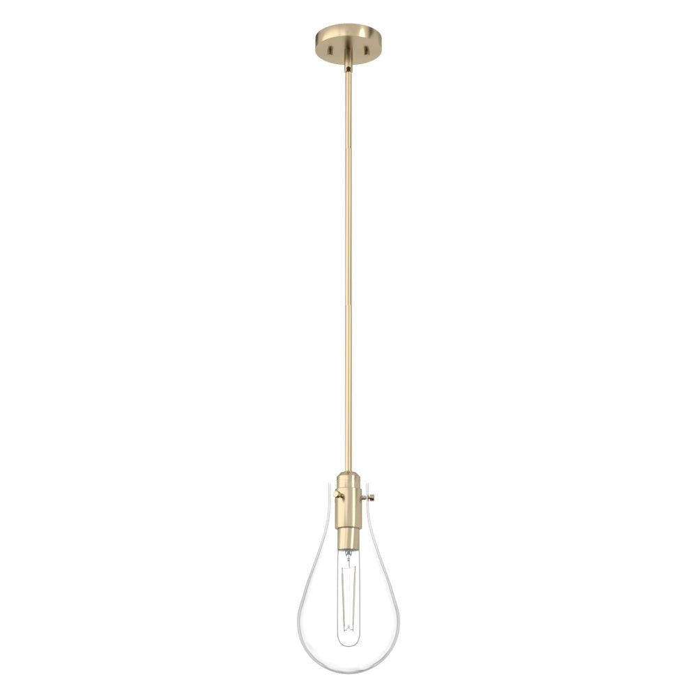 Lundin One Light Pendant in Alturas Gold