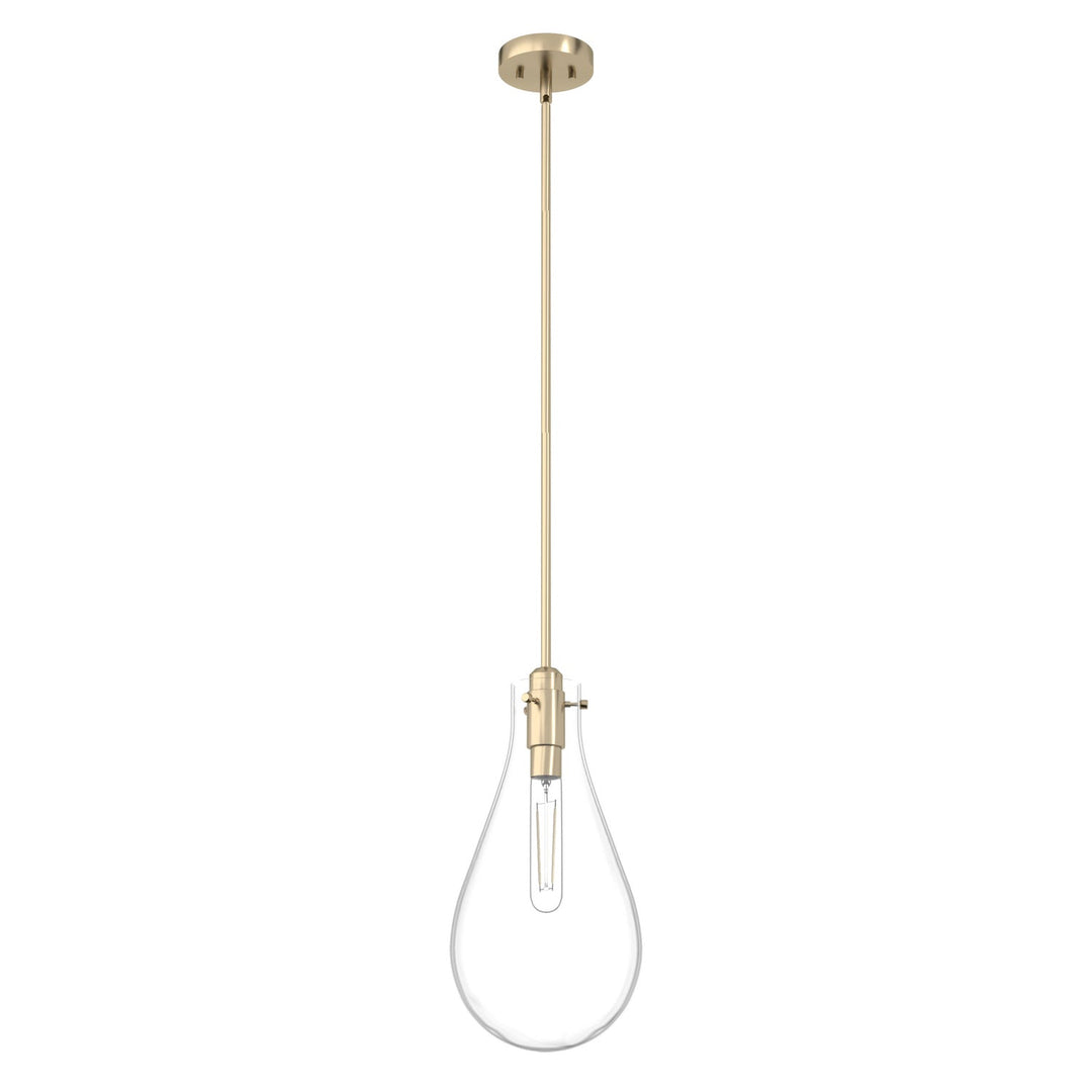 Lundin One Light Pendant in Alturas Gold